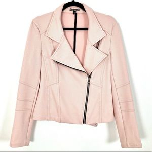 EXPRESS Quilted Pink Moto Jacket, EUC, Large